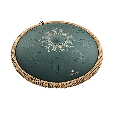 OSTD4DGE Octave Steel Tongue Drum F Major Dark Green