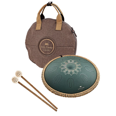 OSTD4DGE Octave Steel Tongue Drum F Major Dark Green