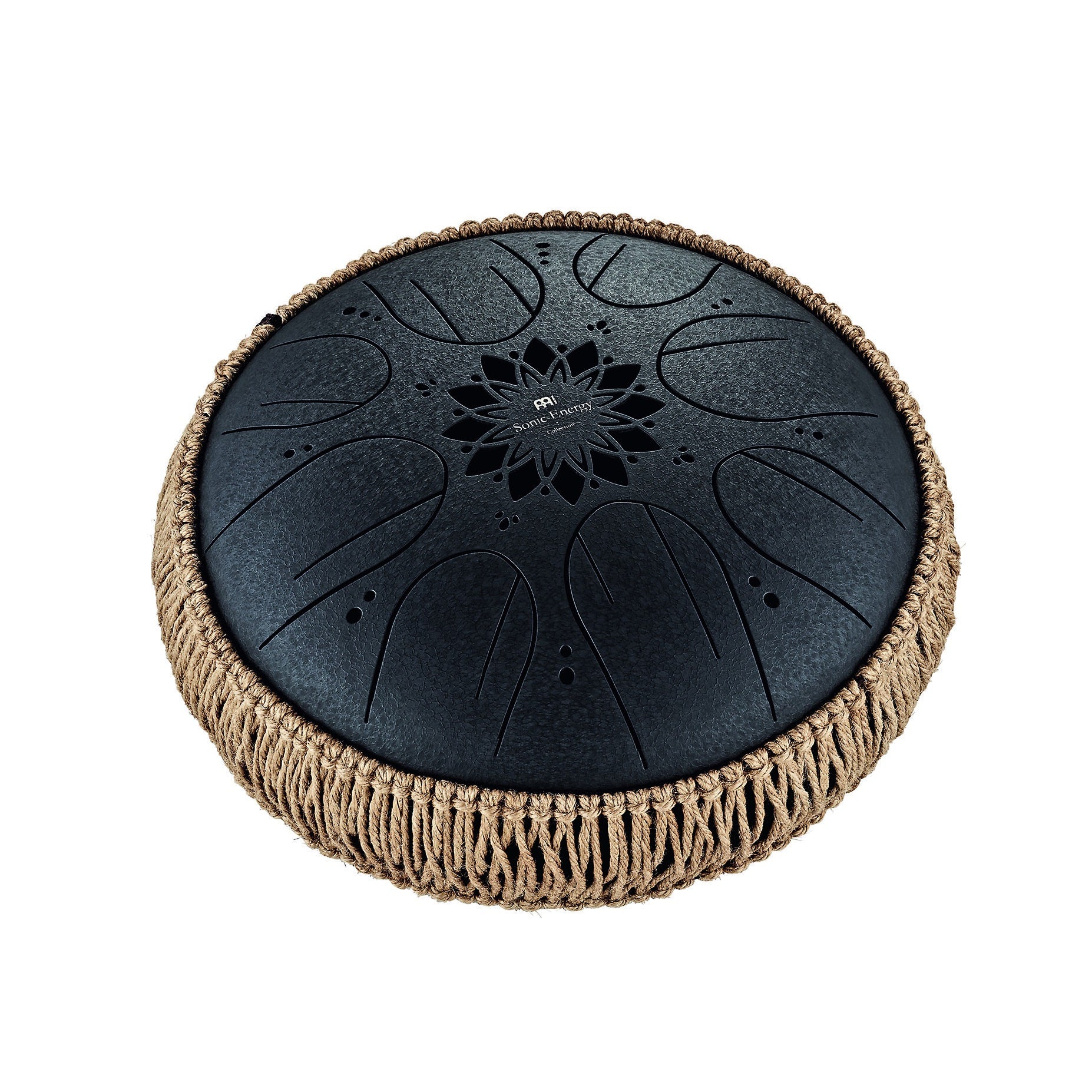 MOSTD1BK Medium Octave Steel Tongue Drum B Minor Svart