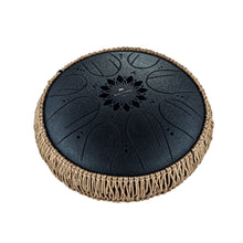 Ladda upp bild till gallerivisning, MOSTD1BK Medium Octave Steel Tongue Drum B Minor Svart
