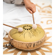 Ladda upp bild till gallerivisning, MOSTD3G Medium Octave Steel Tongue Drum, C Major, Gold
