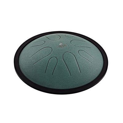 CSTD1DG Compact Steel Tongue Drum B Minor Dark Green