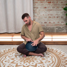 Ladda upp bild till gallerivisning, CSTD2NB Compact Steel Tongue Drum C Minor Navy Blue
