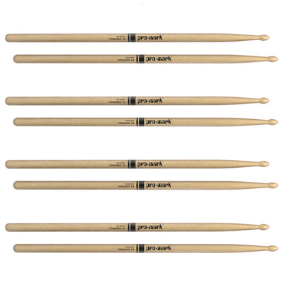 ProMark - TX5AW-4P Classic Forward, 5A, 4-pack, Oval tip - Musik Utan Gränser 