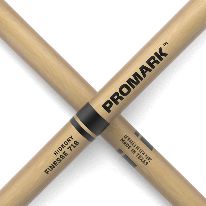 ProMark - TX718W Finesse 718 Acid Jazz Hickory Round Tip - Musik Utan Gränser 