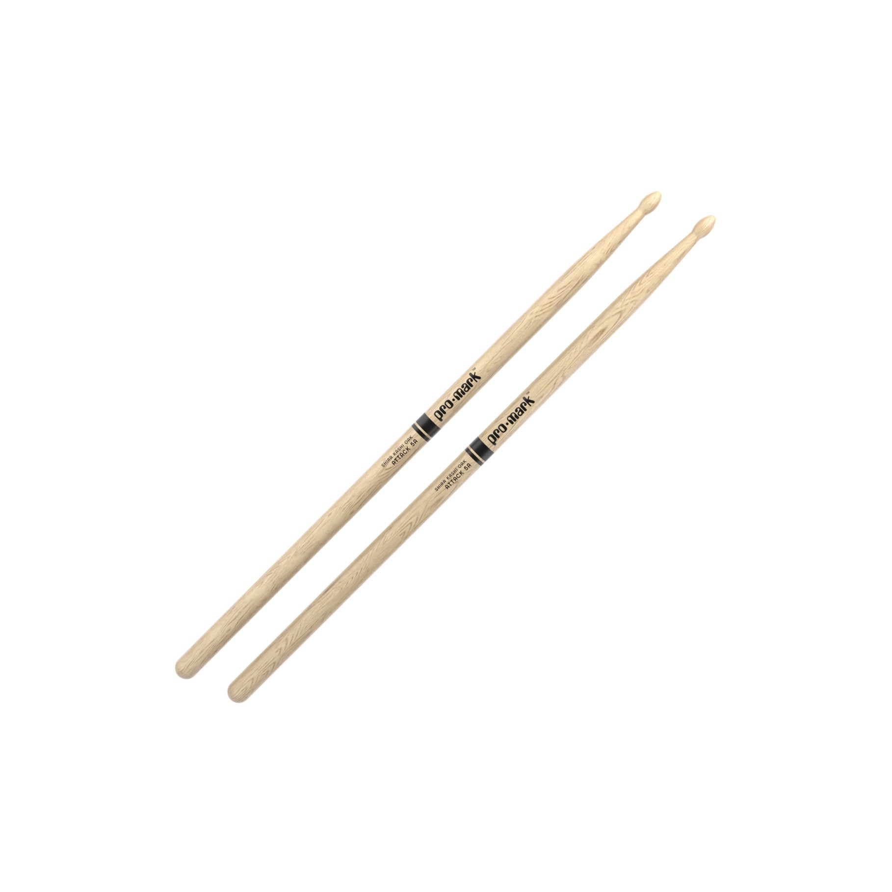 PW5AW-4P Classic Attack 5A Oak 4-pack Oval Tip