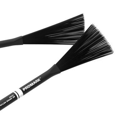 ProMark - PMNB2B Heavy Nylon Brushes 2B Black - Musik Utan Gränser 