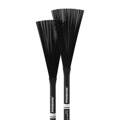 ProMark - PMNB2B Heavy Nylon Brushes 2B Black - Musik Utan Gränser 