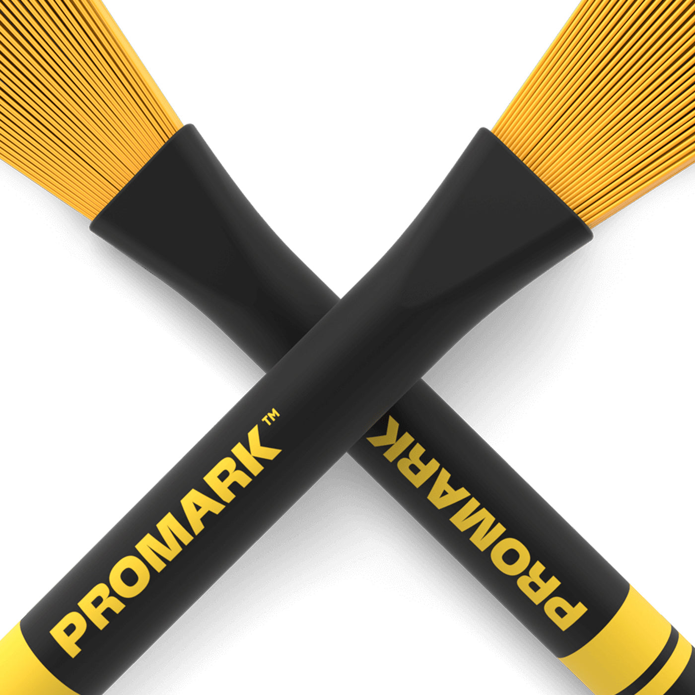 ProMark - PMNB5B Light Nylon Brushes 5B Yellow - Musik Utan Gränser 