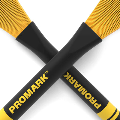 ProMark - PMNB5B Light Nylon Brushes 5B Yellow - Musik Utan Gränser 