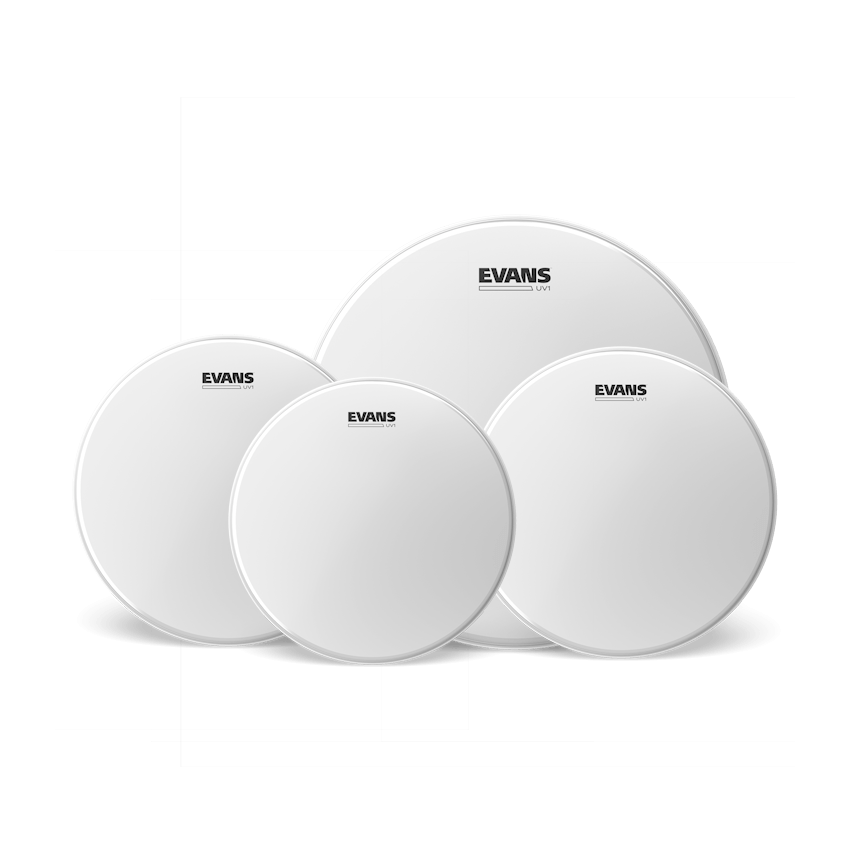 Evans - EPP-UV1-S Tom Pack UV1 Coated Std 12'', 13'', 16'+14'' Snare - Musik Utan Gränser 