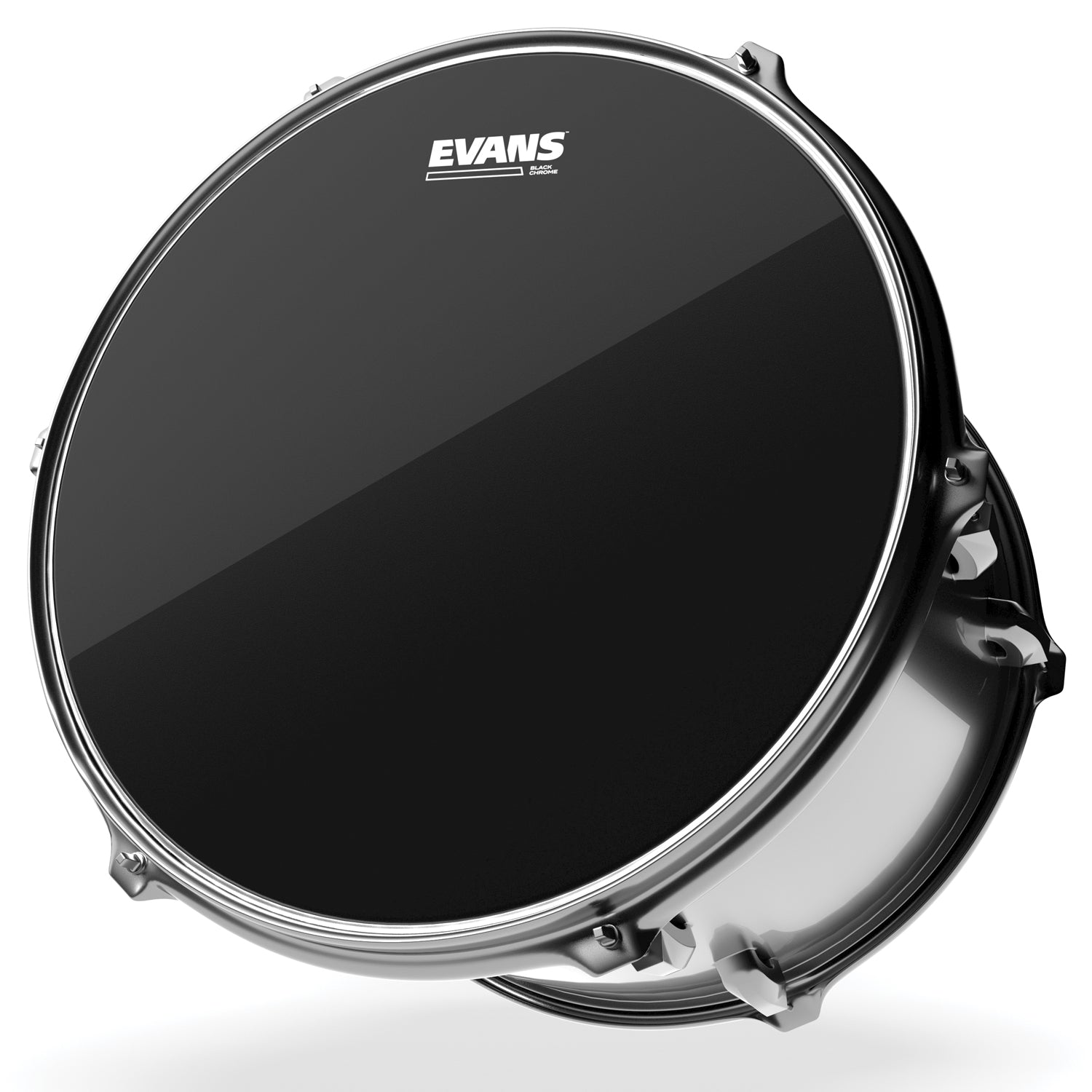 Evans - Black Chrome 12" TT12CHR - Musik Utan Gränser 