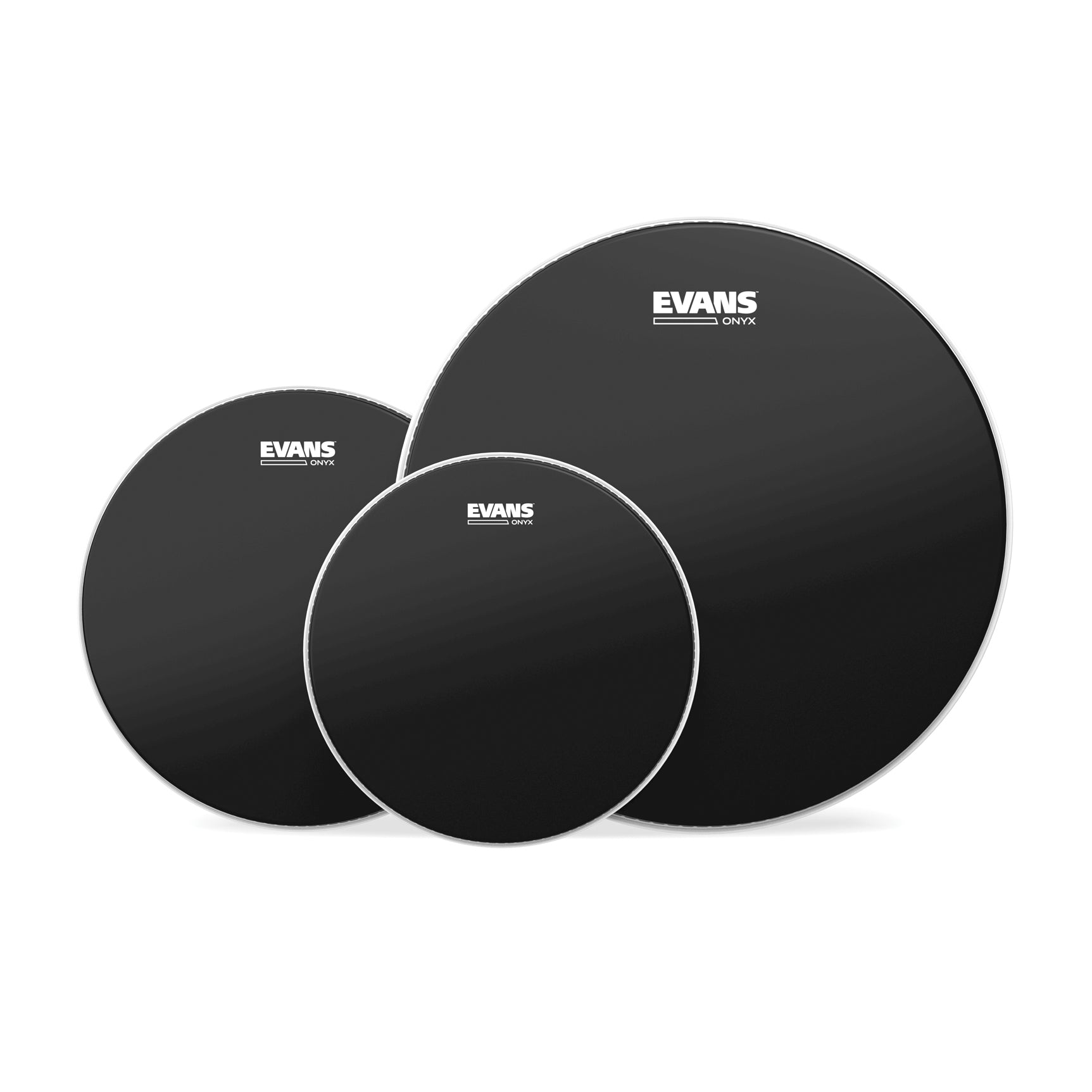 Evans - ETP-ONX2-R Tom Pack ONYX Rock 10", 12'', 16" - Musik Utan Gränser 