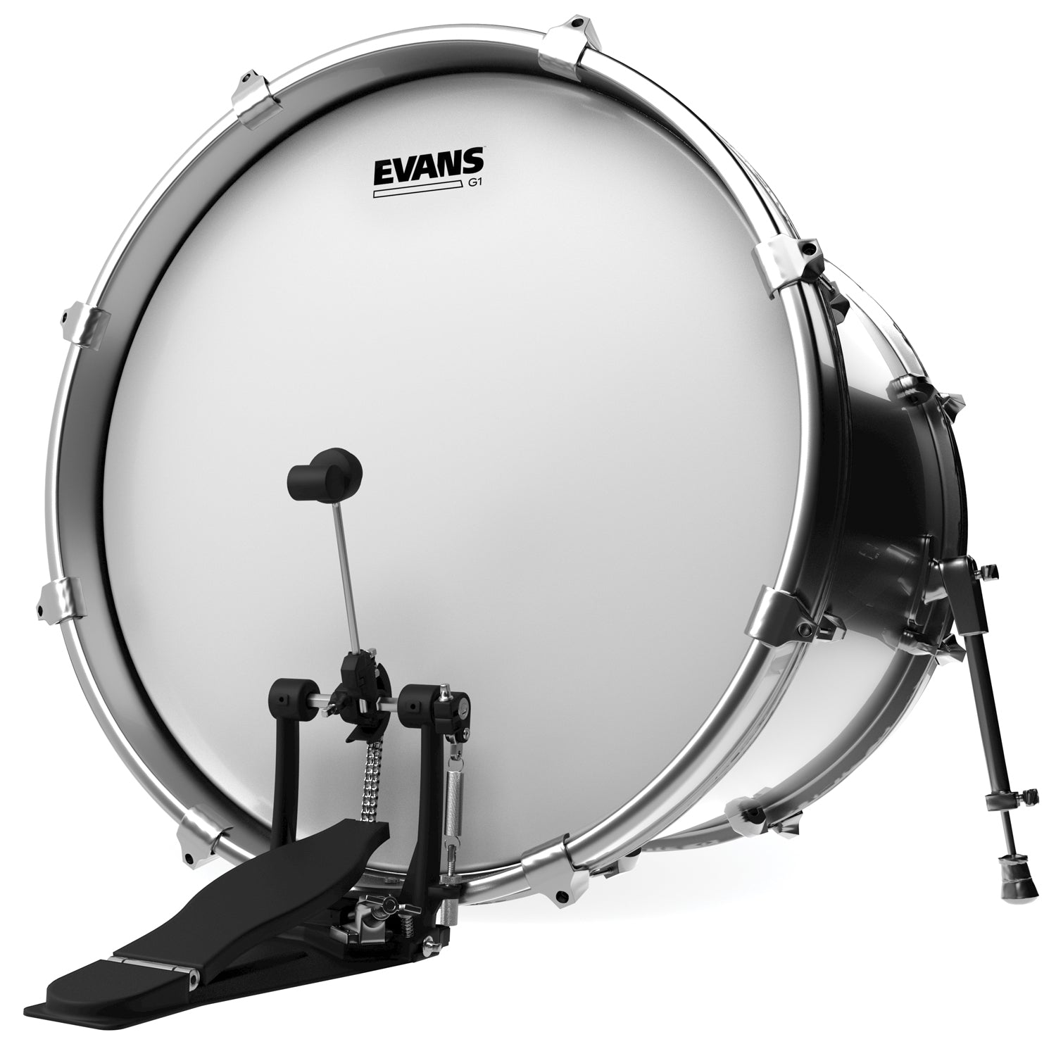 Evans - Genera G1 Coated Bastrumskinn 18" BD18G1CW - Musik Utan Gränser 