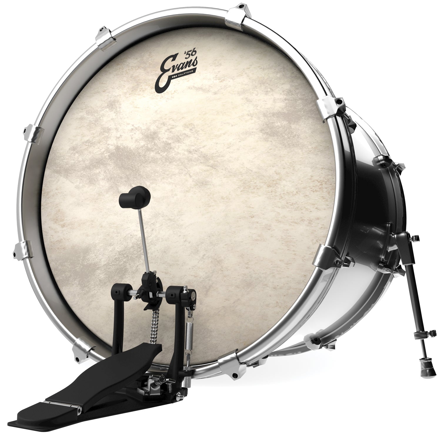 Evans - Calftone EQ4 Bastrumskinn 20" BD20GB4CT - Musik Utan Gränser 