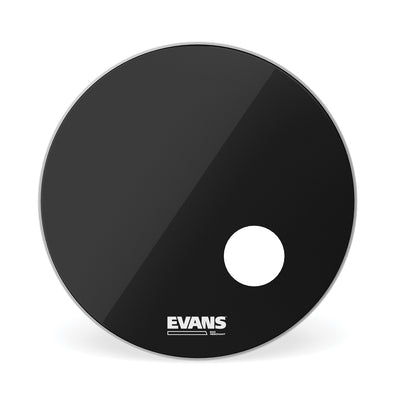 Evans - EQ3 Resonant Black Bastrumskinn 20" BD20RB - Musik Utan Gränser 