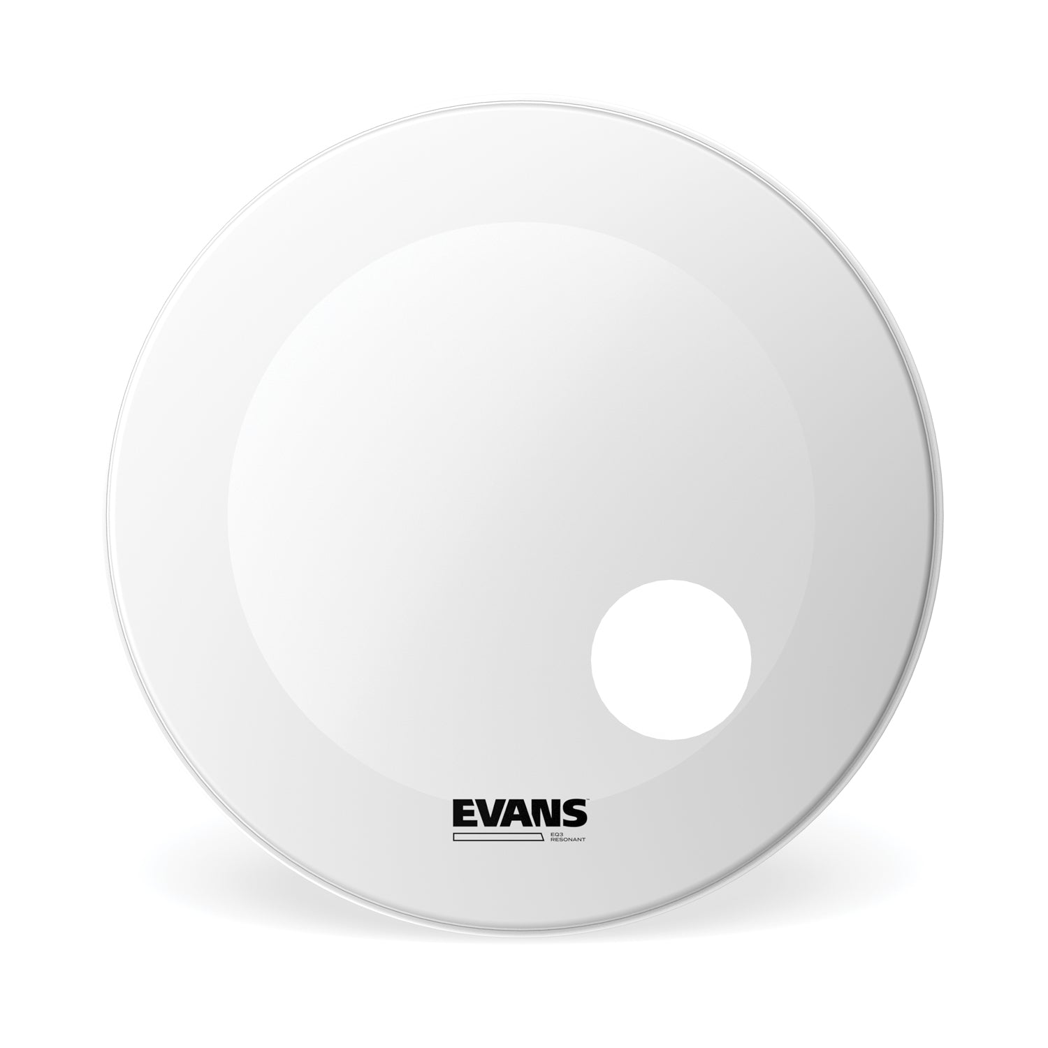 Evans - EQ3 Smooth White Bastrumskinn 26" BD26RGCW - Musik Utan Gränser 
