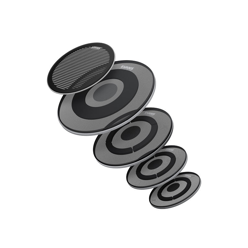 Evans - ECPPB-DB1-R DB ONE Rock Heads + Cymbaler 14", 16", 18", 20" - Musik Utan Gränser 