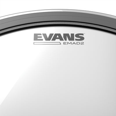 Evans - EMAD Clear Bastrumskinn 18" BD18EMAD2 - Musik Utan Gränser 