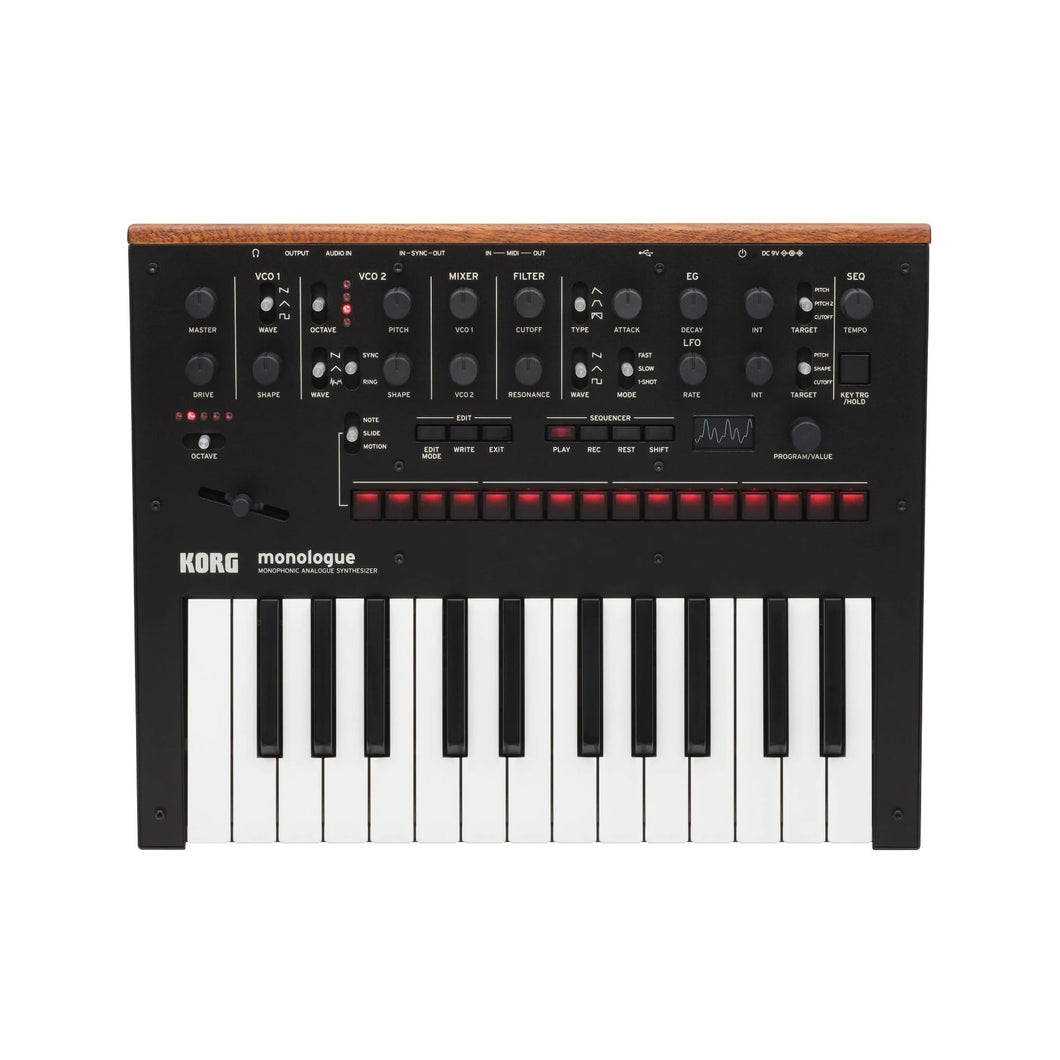 Monologue Black Analog Synthesizer