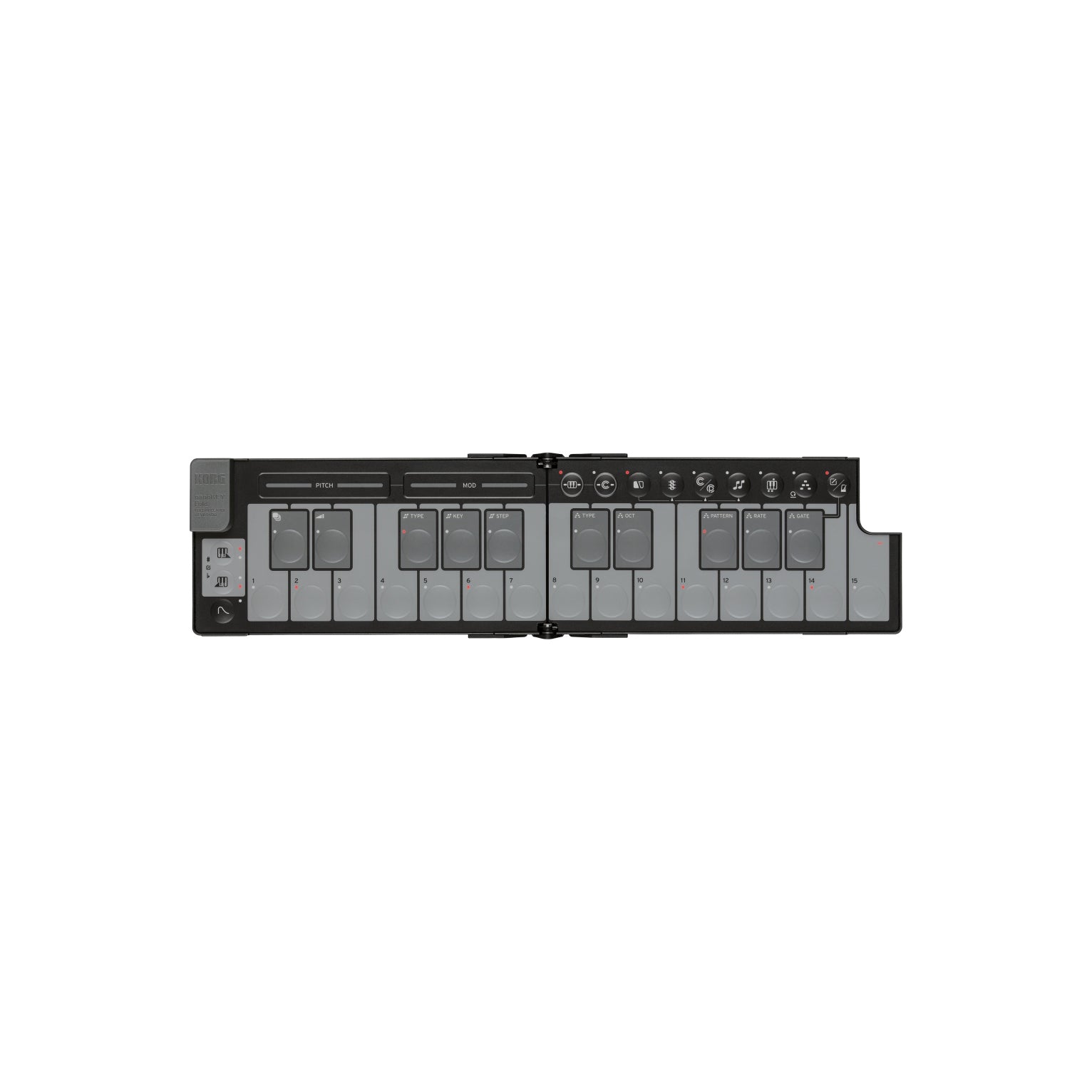 Korg - nanoKEY Fold Black - Musik Utan Gränser 