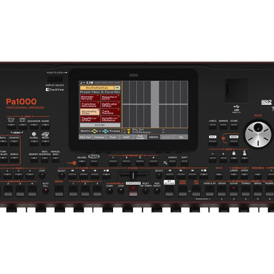 Korg - Pa1000 Professional Arranger Keyboard - Musik Utan Gränser 