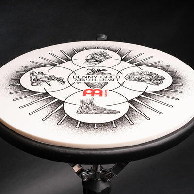 Meinl - MPP-12-BG 12" Masterpad Benny Greb - Musik Utan Gränser 