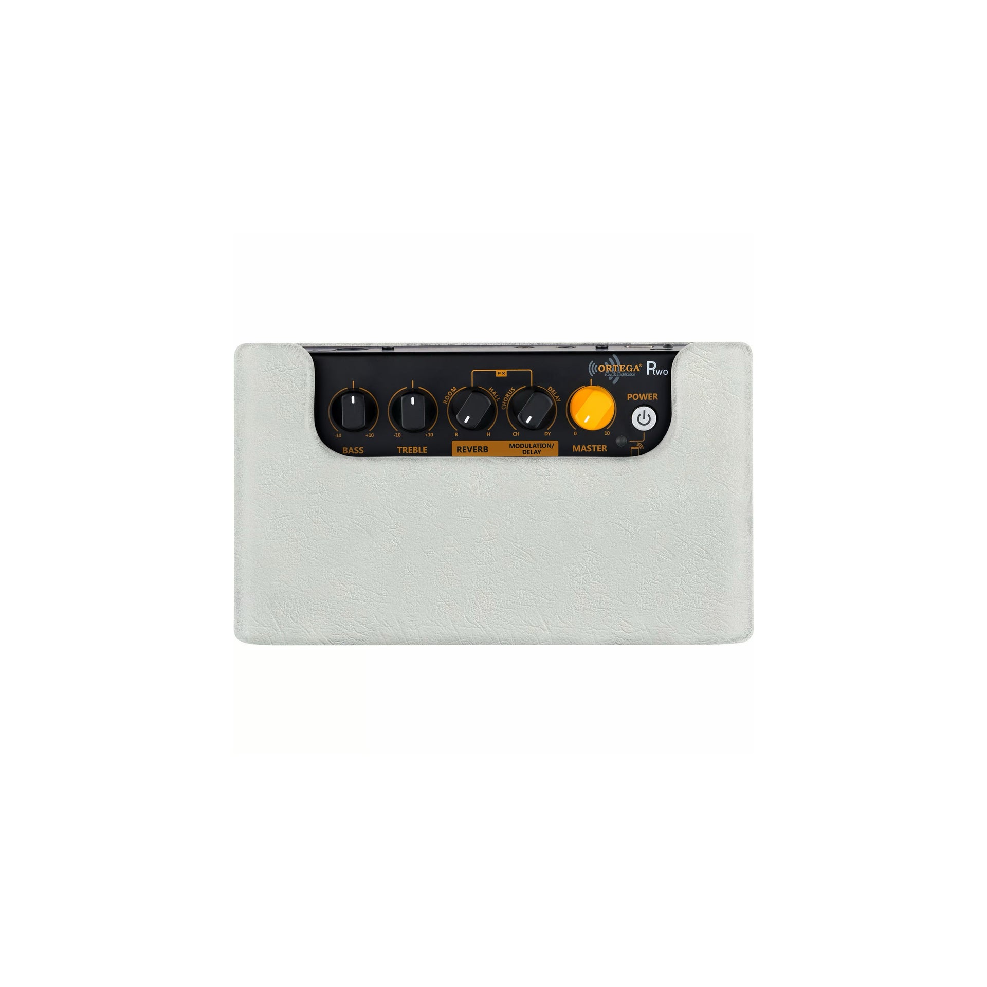 Ortega PTWO-LTD Akustisk 12w Practice Amp Vintage White – bild 2