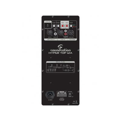 Hyper Top 12A 12" Aktiv högtalare Bi-Amped 1000w