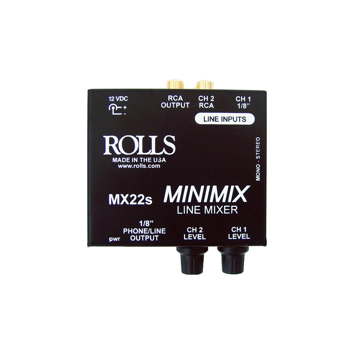 Rolls MX22s minimixer stereo/mono