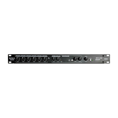 RM89 Professionell 8-kanals Mic/Line mixer