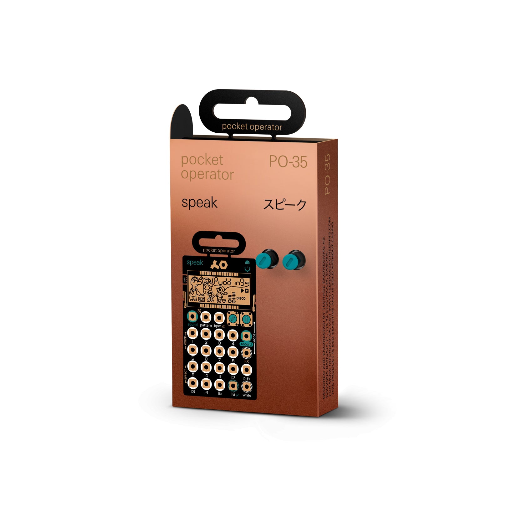 Teenage Engineering - PO-35 Speak - Musik Utan Gränser 