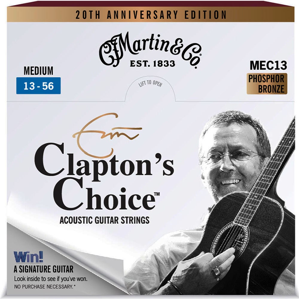 MEC13 Eric Clapton Signature Strings - 20th Anniversary - Medium