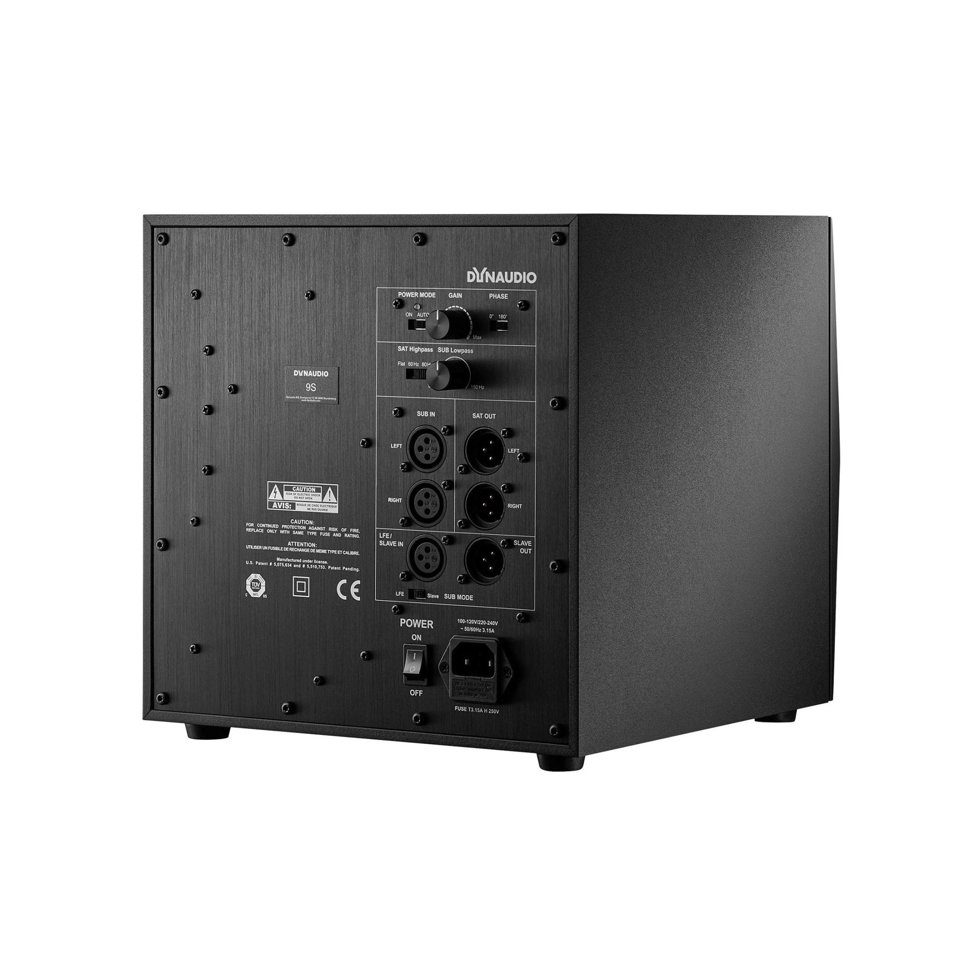 Dynaudio - 9S Aktiv subwoofer - Musik Utan Gränser 