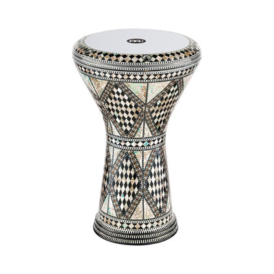 Meinl - AEED1 Artisan Doumbek White Burl Mosaic Royal - Musik Utan Gränser 