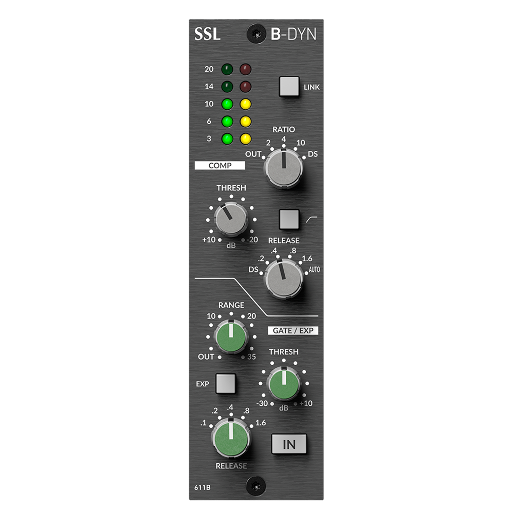 Solid State Logic - B-DYN 611B 500 Series Module - Musik Utan Gränser 