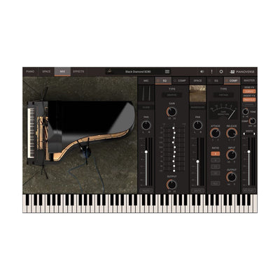 Pianoverse Black Diamond B280