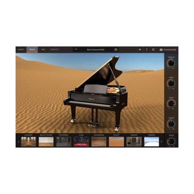 Pianoverse Black Diamond B280