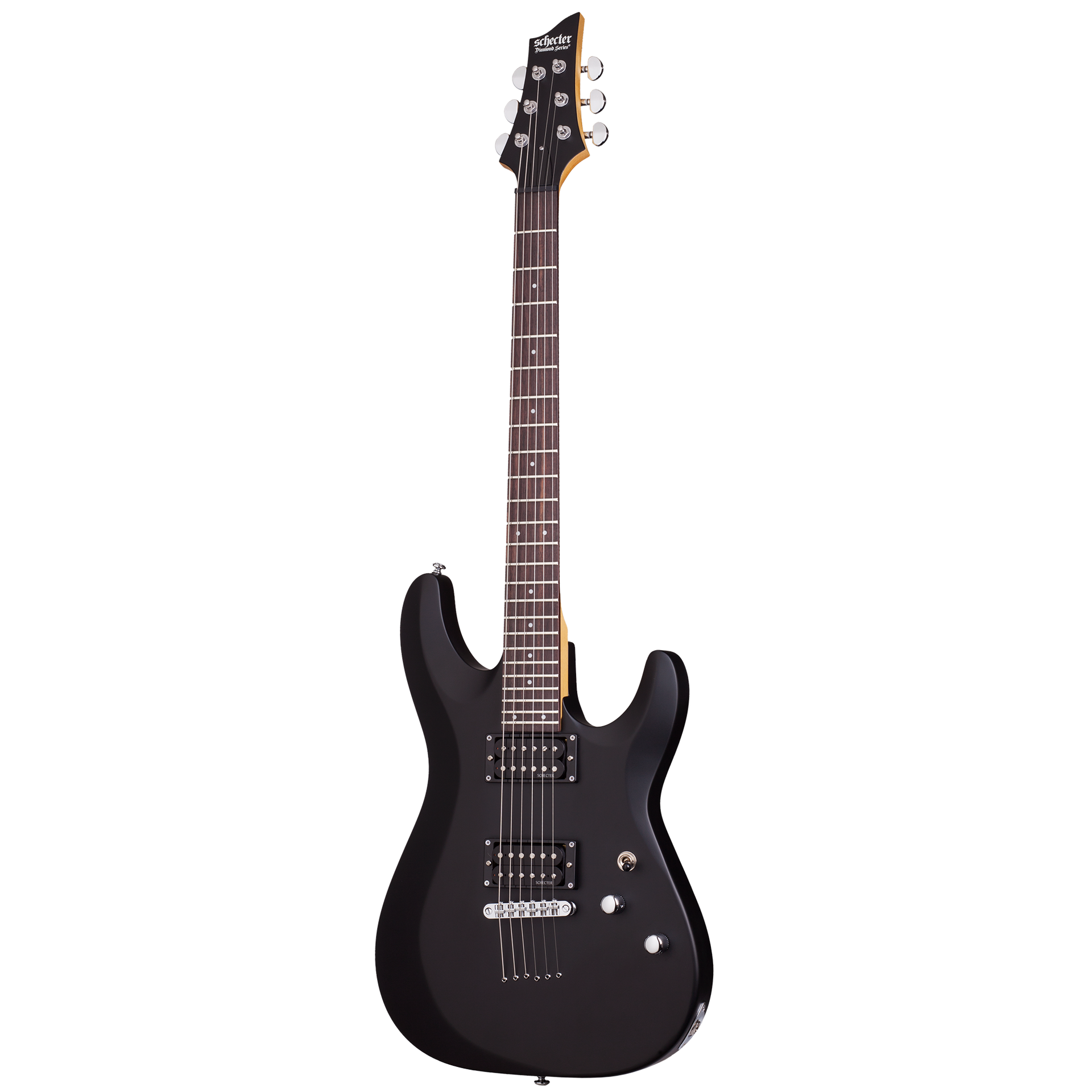 Schecter - C-6 Deluxe Satin Black - Musik Utan Gränser 