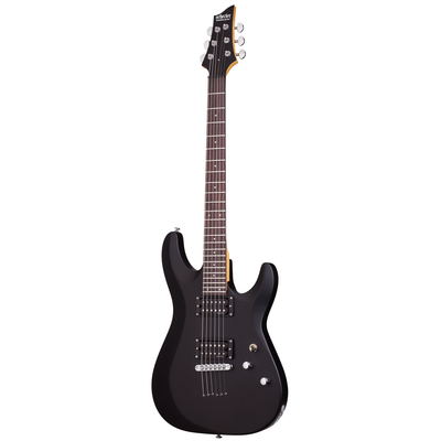 Schecter - C-6 Deluxe Satin Black - Musik Utan Gränser 