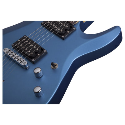 Schecter - C-6 Deluxe Satin Metallic Light Blue - Musik Utan Gränser 