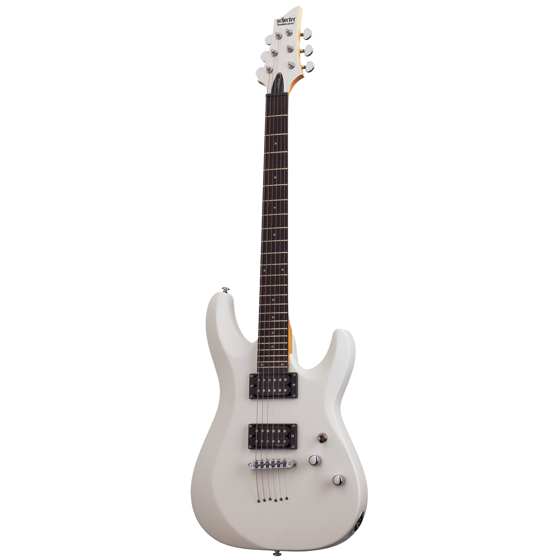 Schecter - C-6 Deluxe Satin White - Musik Utan Gränser 