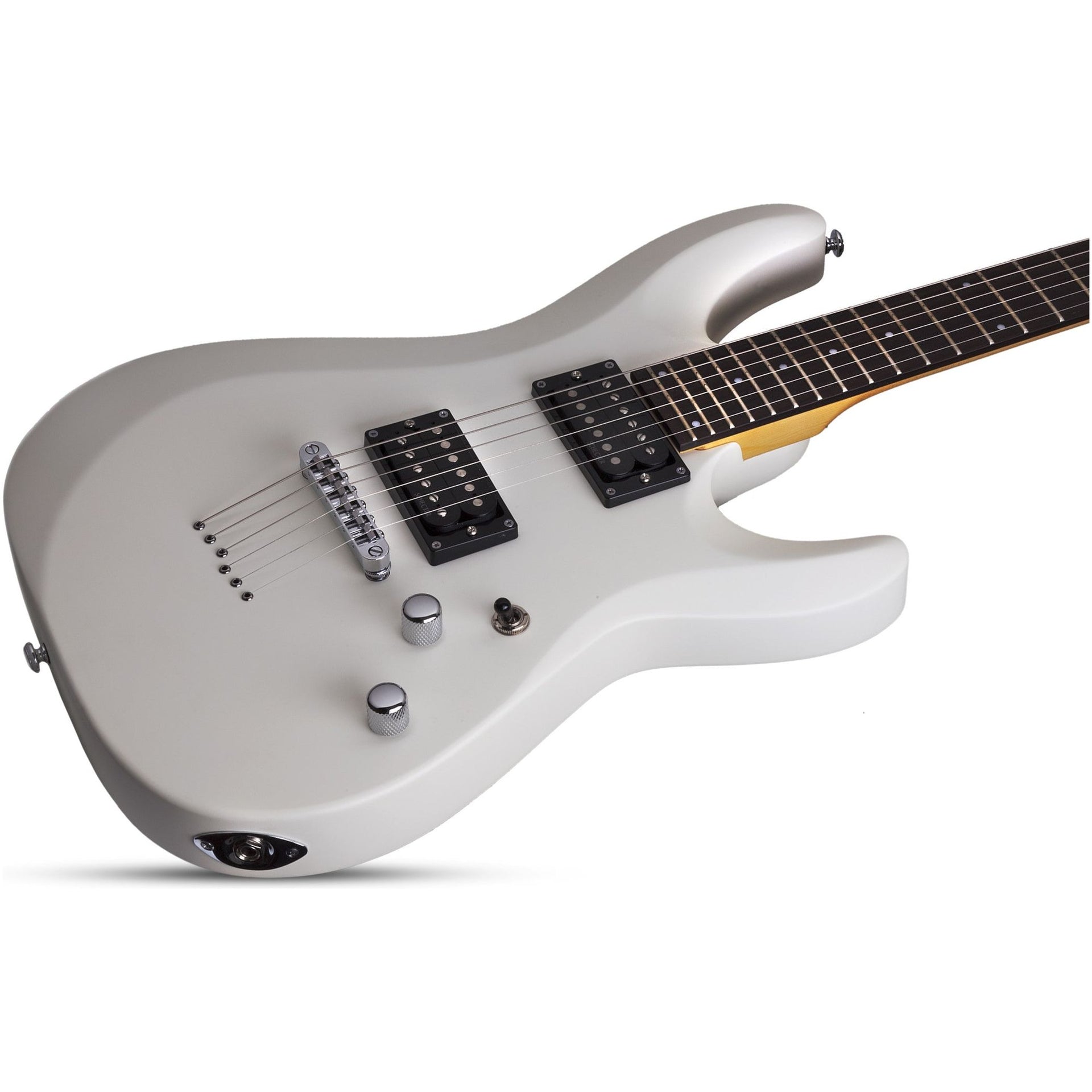 Schecter - C-6 Deluxe Satin White - Musik Utan Gränser 