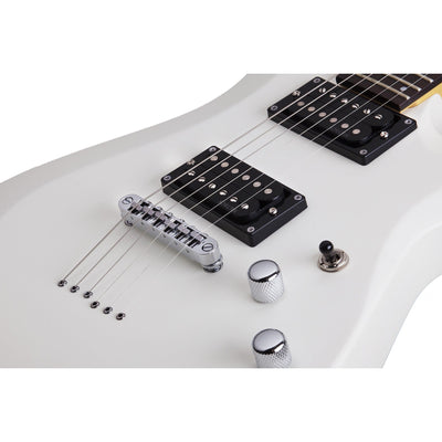 Schecter - C-6 Deluxe Satin White - Musik Utan Gränser 