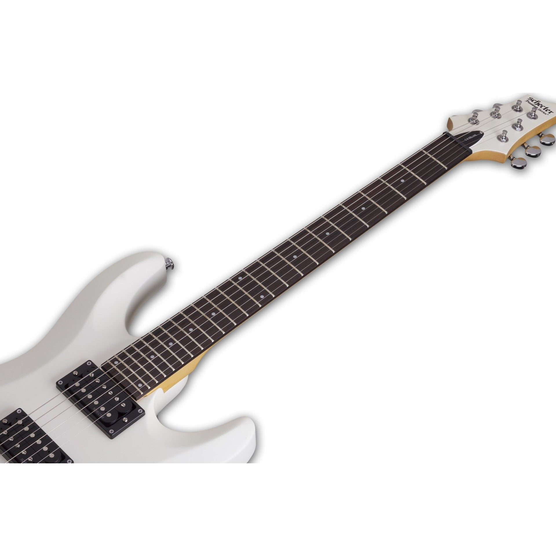 Schecter - C-6 Deluxe Satin White - Musik Utan Gränser 