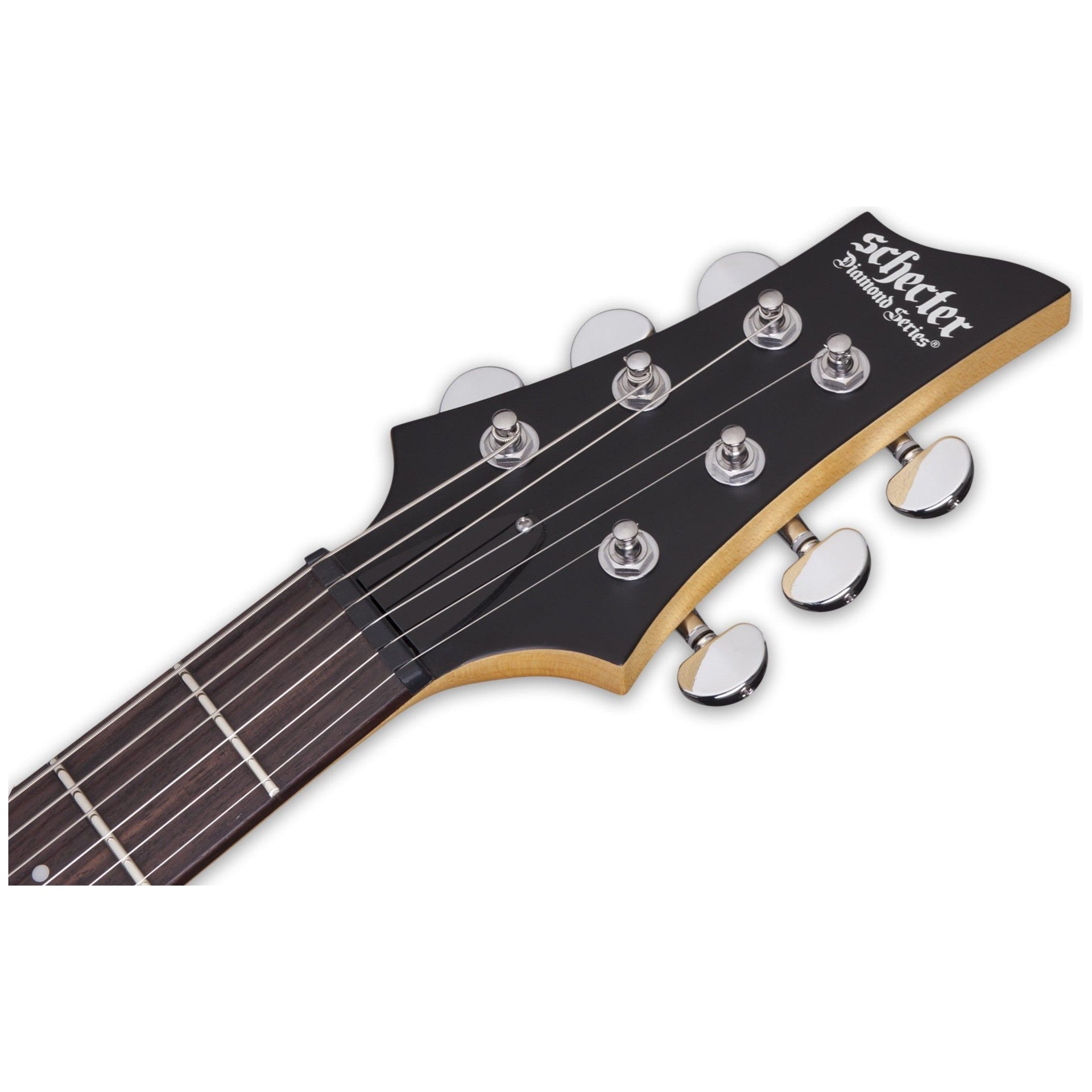 Schecter - C-6 Deluxe Satin Black Left - Musik Utan Gränser 