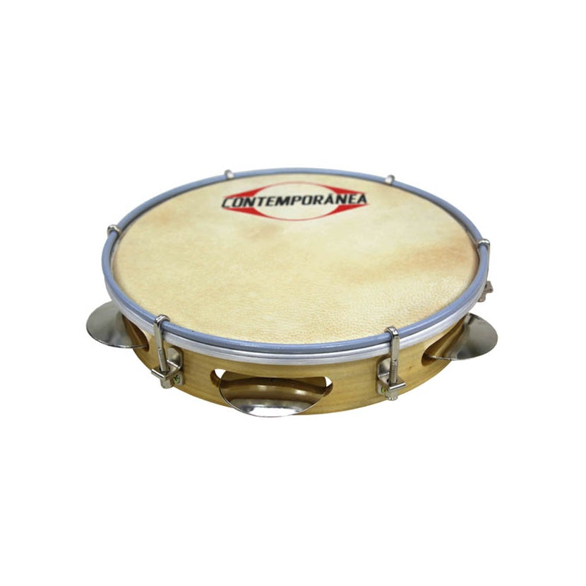 Pandeiro 8" Wood Natural Head