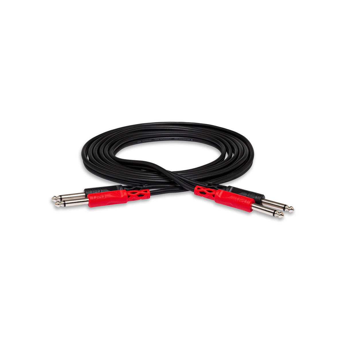 Hosa CPP-203 Stereokabel 2 x 6,3 mm TS - 2 x 6,3 mm TS 3 m