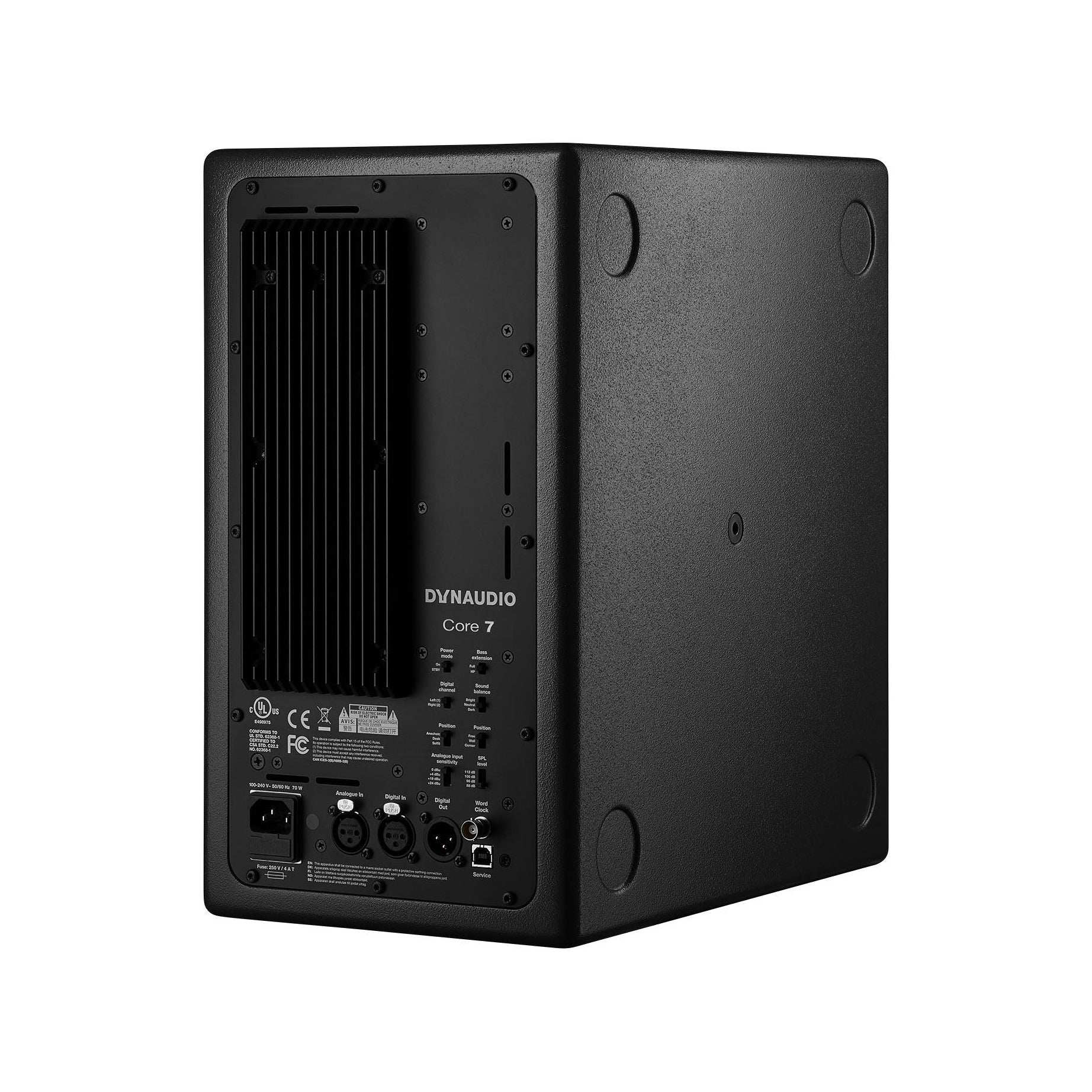 Dynaudio - Core 7 Aktiv 2-vägs studiomonitor - Musik Utan Gränser 