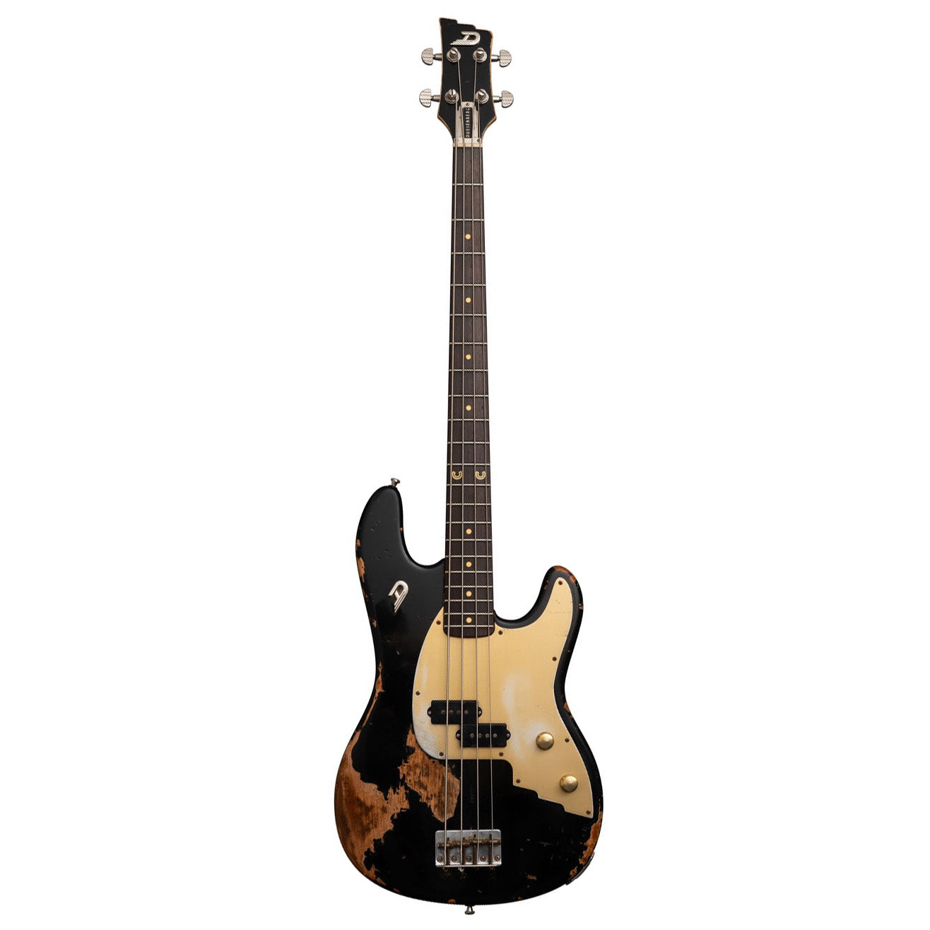 Duesenberg - Chris Chaney Bass Black Distressed LTD - Musik Utan Gränser 